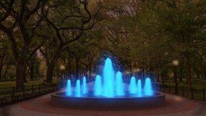 Fountain Set Month Blanc 4 Lighting